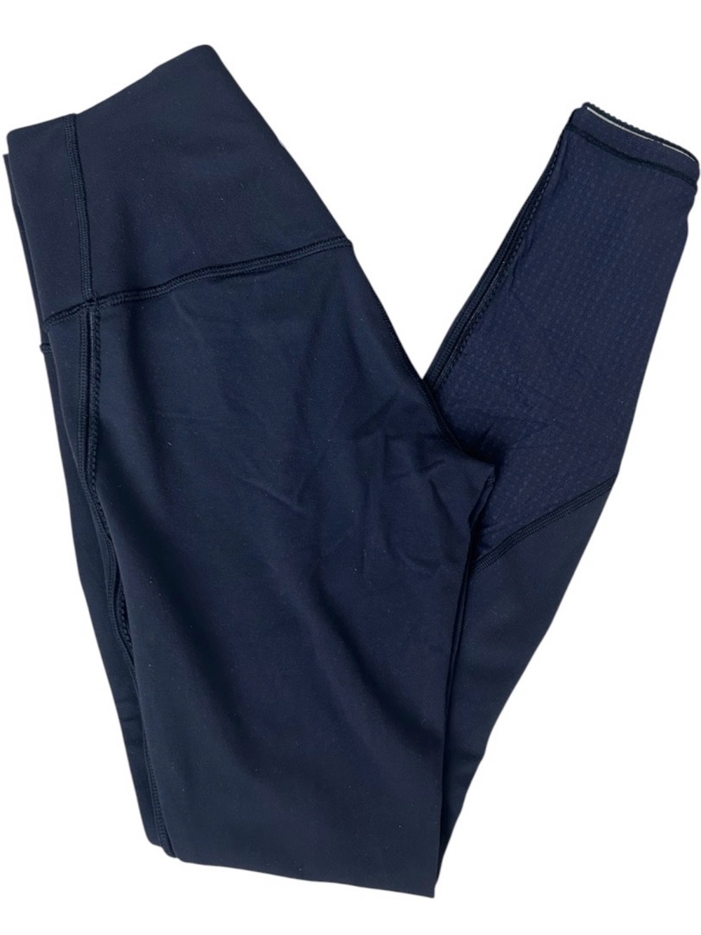 Lululemon Black Full Length Mesh Leggings Size 4
